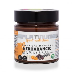 CREMA SPALMABILE 250GR - PLATINUM NUTRITION - NEROARANCIO