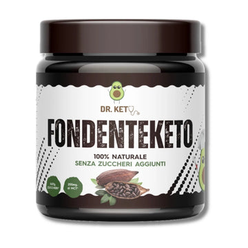 Crema spalmabile al cioccolato fondente keto 250g - DR KETO