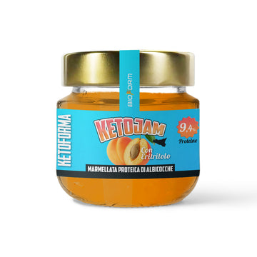KetoJam Marmellata ketogenica 220gr - KETOFORMA - Albicocca