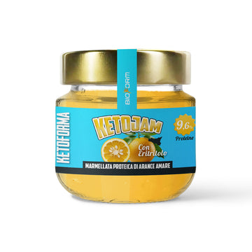 KetoJam Marmellata ketogenica 220gr - KETOFORMA - Arancia Amara