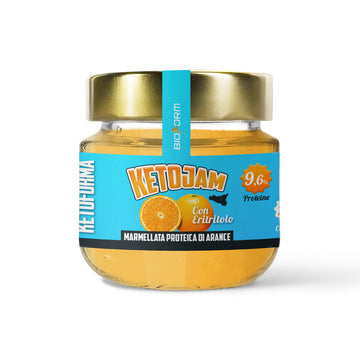 KetoJam Marmellata ketogenica 220gr - KETOFORMA - Arancia