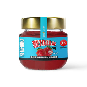 KetoJam Marmellata ketogenica 220gr - KETOFORMA - Fragola