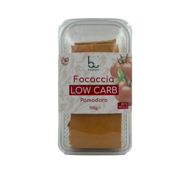 Focaccia Low Carb 150g - BeWheat - pomodoro