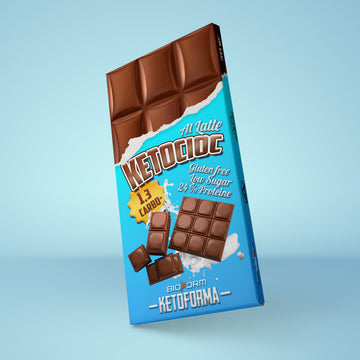 KETOCIOC Tavoletta di cioccolato keto 50g - KETOFORMA - Cioccolato al latte
