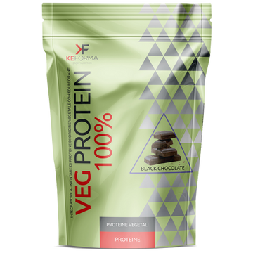 Veg Protein 100% - KEFORMA - Cioccolato Fondente