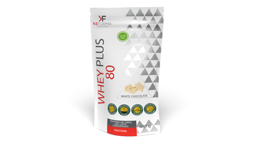 Proteine Whey Plus 80 (900GR) - KEFORMA - Cioccolato Bianco