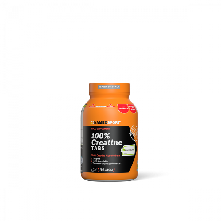 100% Creatine tabs 120cpr - NAMED SPORT