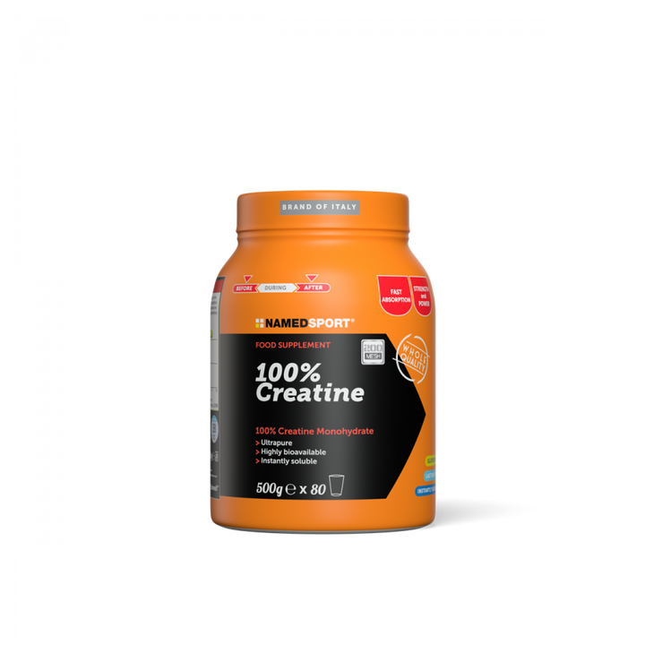 100% Creatine 200 mesh 500g - NAMED SPORT