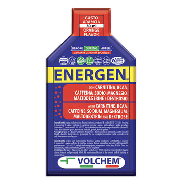 ENERGEN 30ml Gel Energetico - VOLCHEM - ORANGE