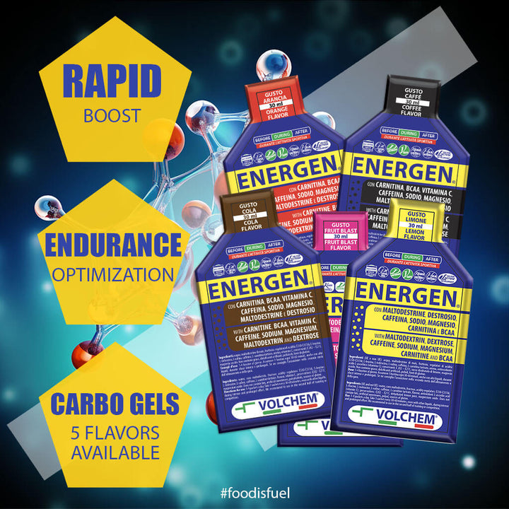 ENERGEN 30ml Gel Energetico - VOLCHEM - ORANGE