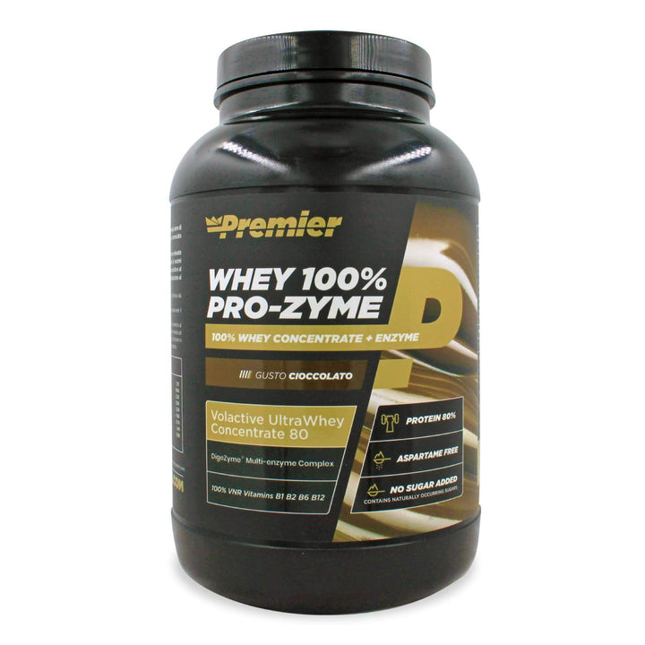 WHEY 100% PRO-ZYME 900GR - PREMIER - Cioccolato