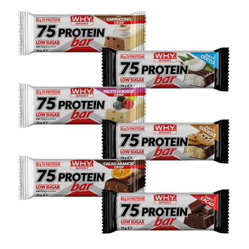 75 PROTEIN BAR - WHY SPORT - Frutti di Bosco