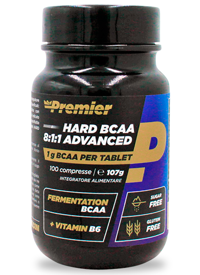 HARD BCAA ADVANCED 8:1:1 - PREMIER - 400 CPS