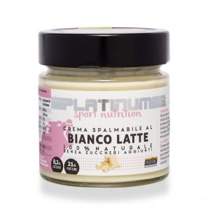 CREMA SPALMABILE 250GR - PLATINUM NUTRITION - BIANCOLATTE