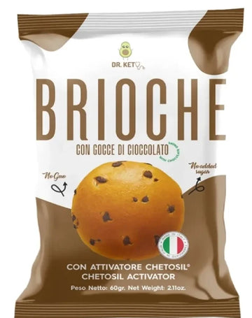 Brioche con gocce di cioccolato DR.KETO