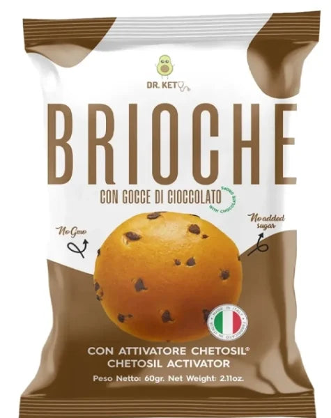 Brioche con gocce di cioccolato DR.KETO