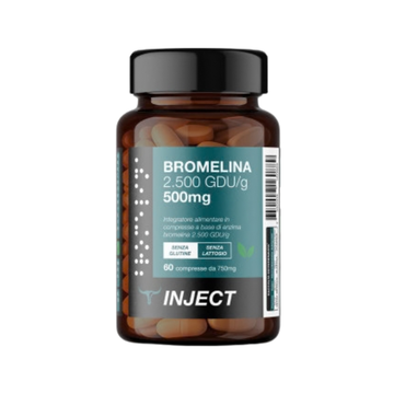 BROME+ Bromelina 2500 GDU/g (60 cpr) - INJECT