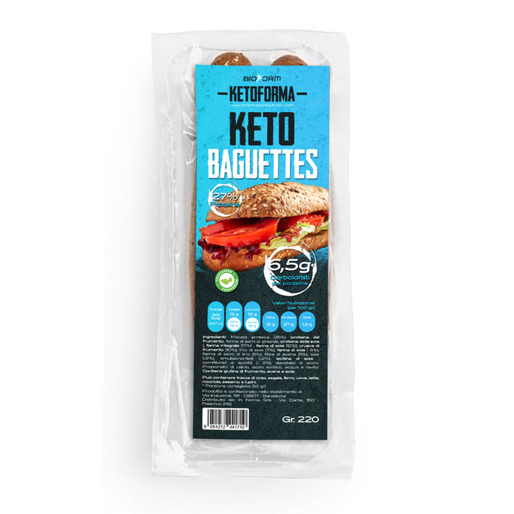 Keto Baguettes 220gr - KETOFORMA