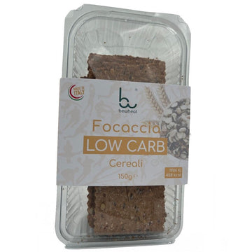 Focaccia Low Carb 150g - BeWheat - cereali