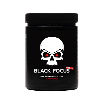 Black Focus Pro 3.0 Extreme Pre-Workout 400g - BLACK FOCUS Blood Orange