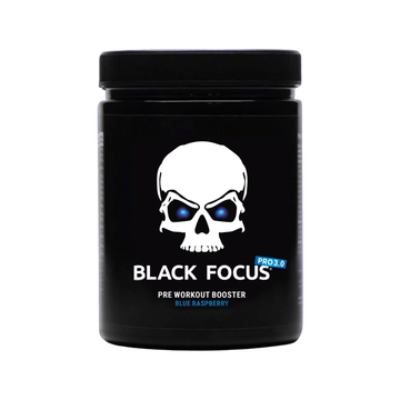 Black Focus Pro 3.0 Extreme Pre-Workout 400g - BLACK FOCUS Blue Raspberry