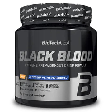 Black blood 330gr - BIOTECH USA - MIRTILLO - LIME