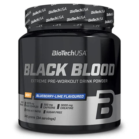 Black blood 330gr - BIOTECH USA - MIRTILLO - LIME