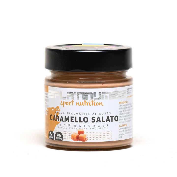 CREMA SPALMABILE 250GR - PLATINUM NUTRITION - Caramello Salato