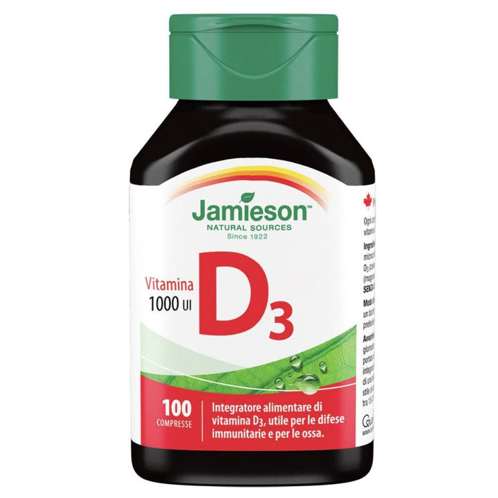 Vitamina D3 1000 UI 100 CPR - JAMIESON