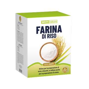 Farina di riso 1 kg - WHY NATURE