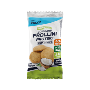 Frollini Proteici 30g - WHY NATURE cocco