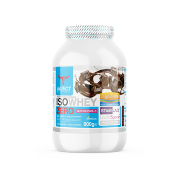 Iso Whey ZERO Stamilac™ Nutricore-5™ (800g) - INJECT (cacao)