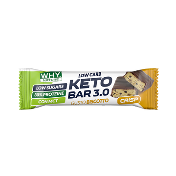 Keto Bar 3.0 - WHY NATURE biscotto