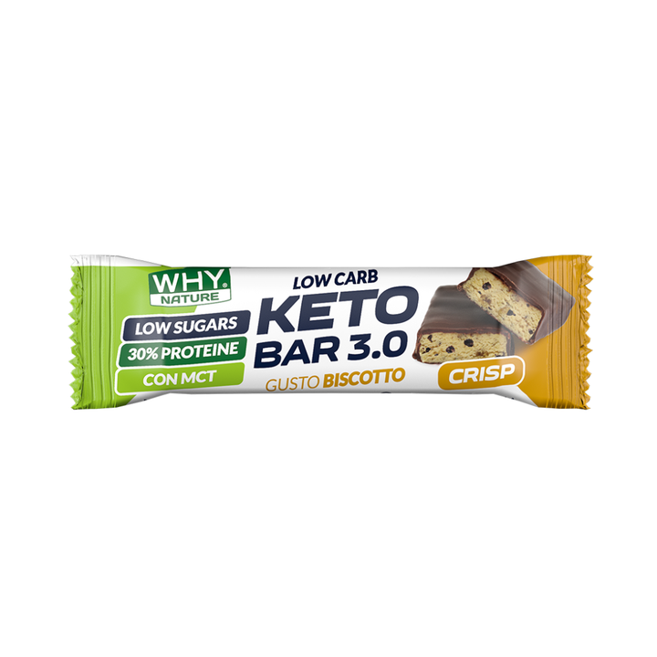 Keto Bar 3.0 - WHY NATURE biscotto