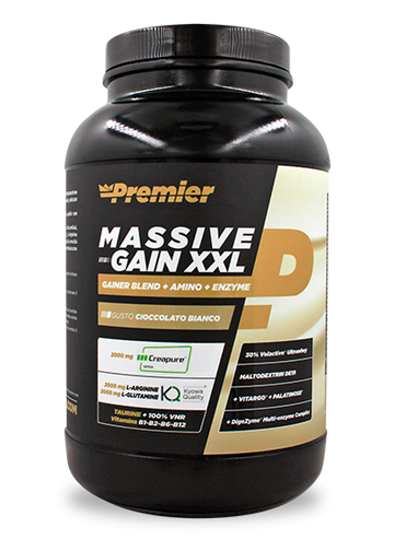 MASSIVE GAIN XXL 1,5KG - PREMIER - Cioccolato Bianco