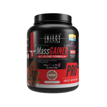 Mass Gainer Pro 2kg - INJECT Cioccolato