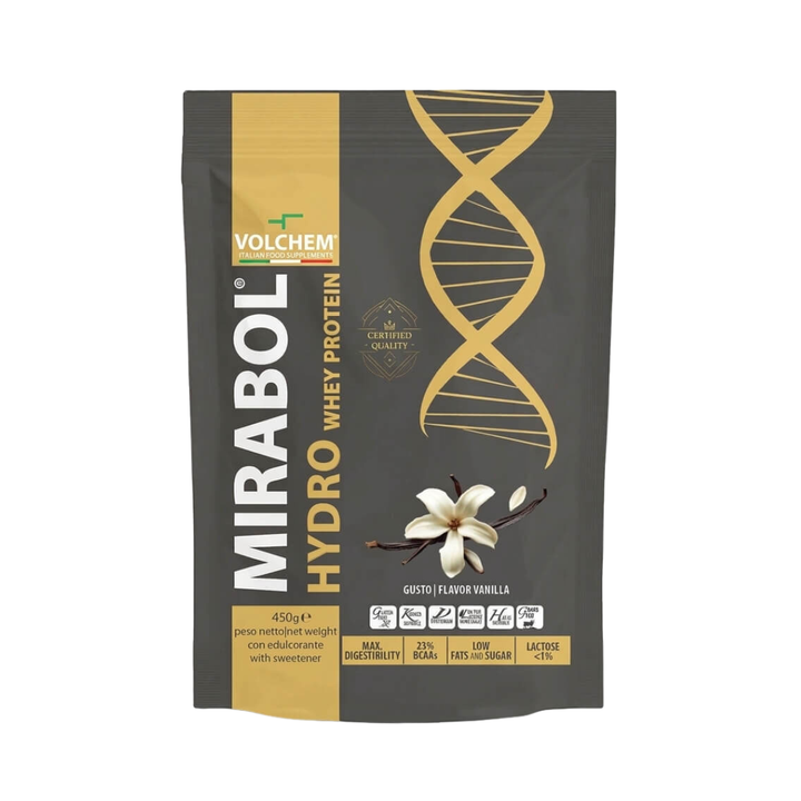 Mirabol® Hydro Whey Protein 450g - VOLCHEM Vaniglia