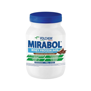 Mirabol® Whey Protein 94 750g - VOLCHEM Doppio Cioccolato