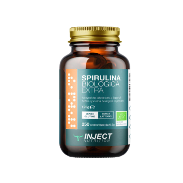 Spirulina BIO Extra 250cpr - INJECT