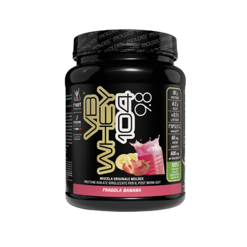 Vb Whey 104 - NET INTEGRATORI  fragola banana