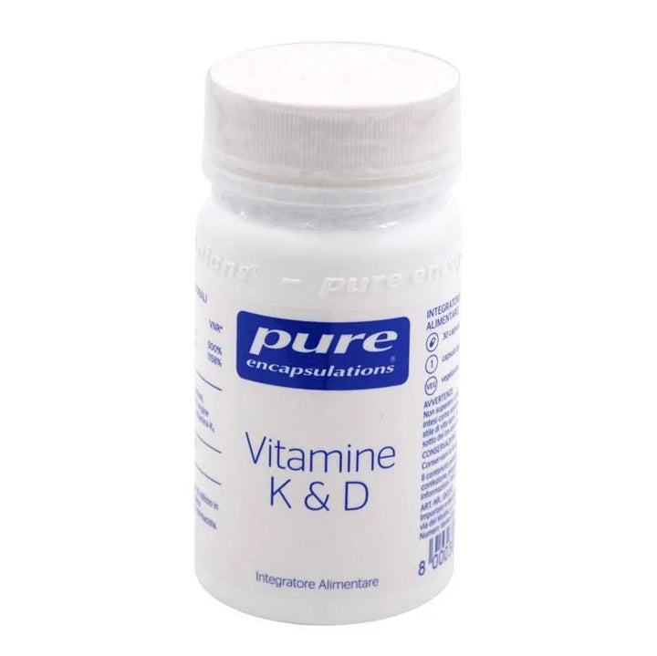 Vitamine K&D - PURE ENCAPSULATIONS