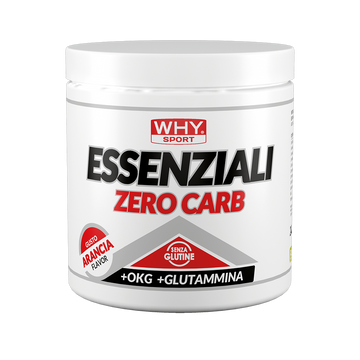 Essenziali Zero Carb 240g - WHY SPORT - arancia