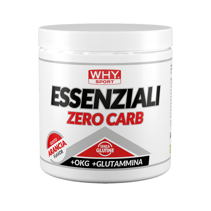 Essenziali Zero Carb 240g - WHY SPORT - arancia