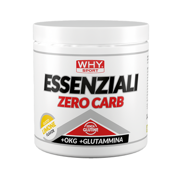 Essenziali Zero Carb 240g - WHY SPORT - limone