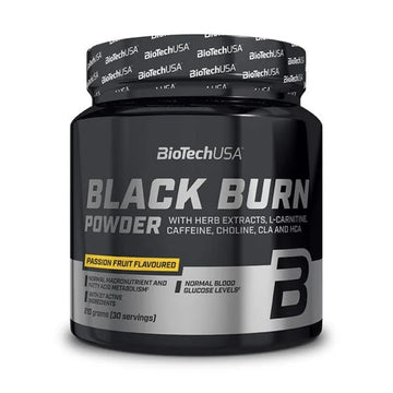 Black Burn Powder 210g - BIOTECH USA - PASSIONFRUIT