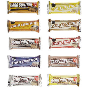 Carb Control 45% Protein Bar 100g - BODY ATTACK - white cookie