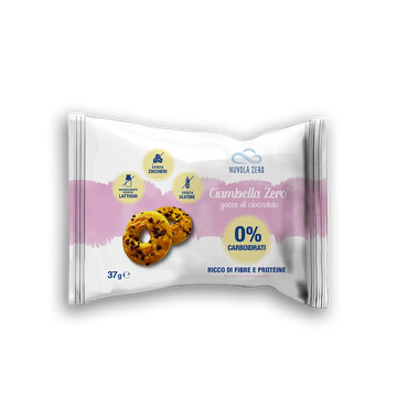 Ciambella Zero con granella di fave di cacao - NUVOLA ZERO