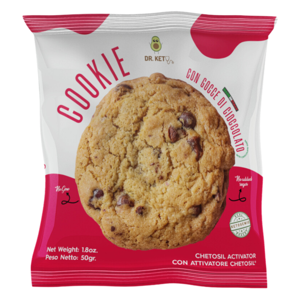 Cookie gocce di cioccolato 50gr - DR KETO