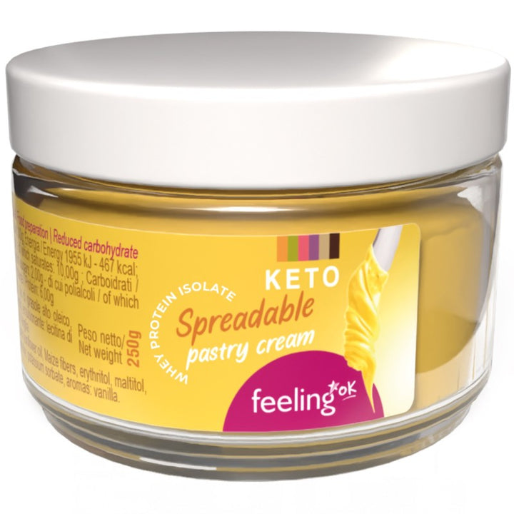 Crema spalmabile 250g Start - FEELING OK - CREMA PASTICCERA