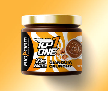 Crema proteica TOP ONE 300g - BIOFORM - Nocciola Crunchy